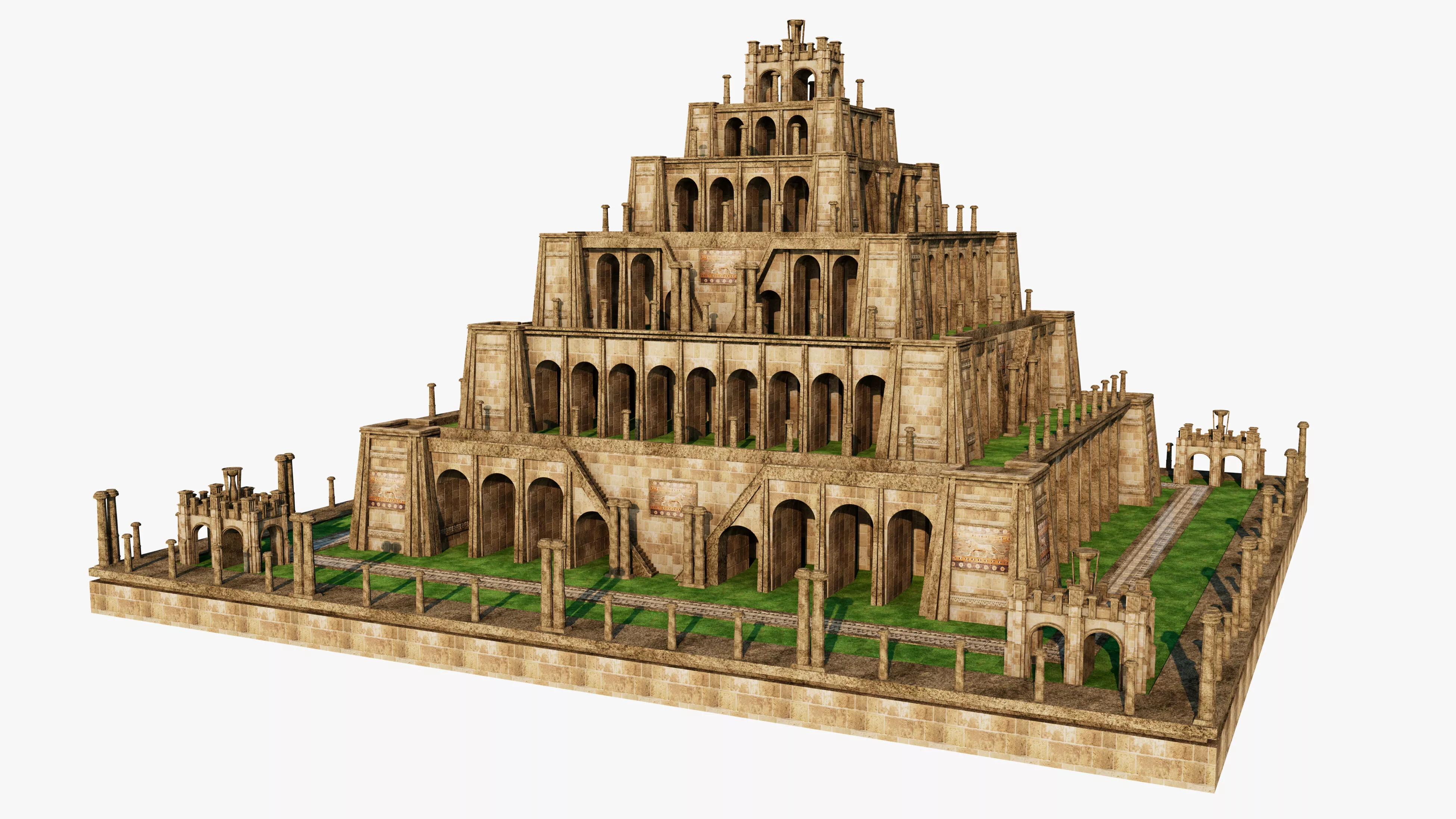 Babylon Building v1 3D model