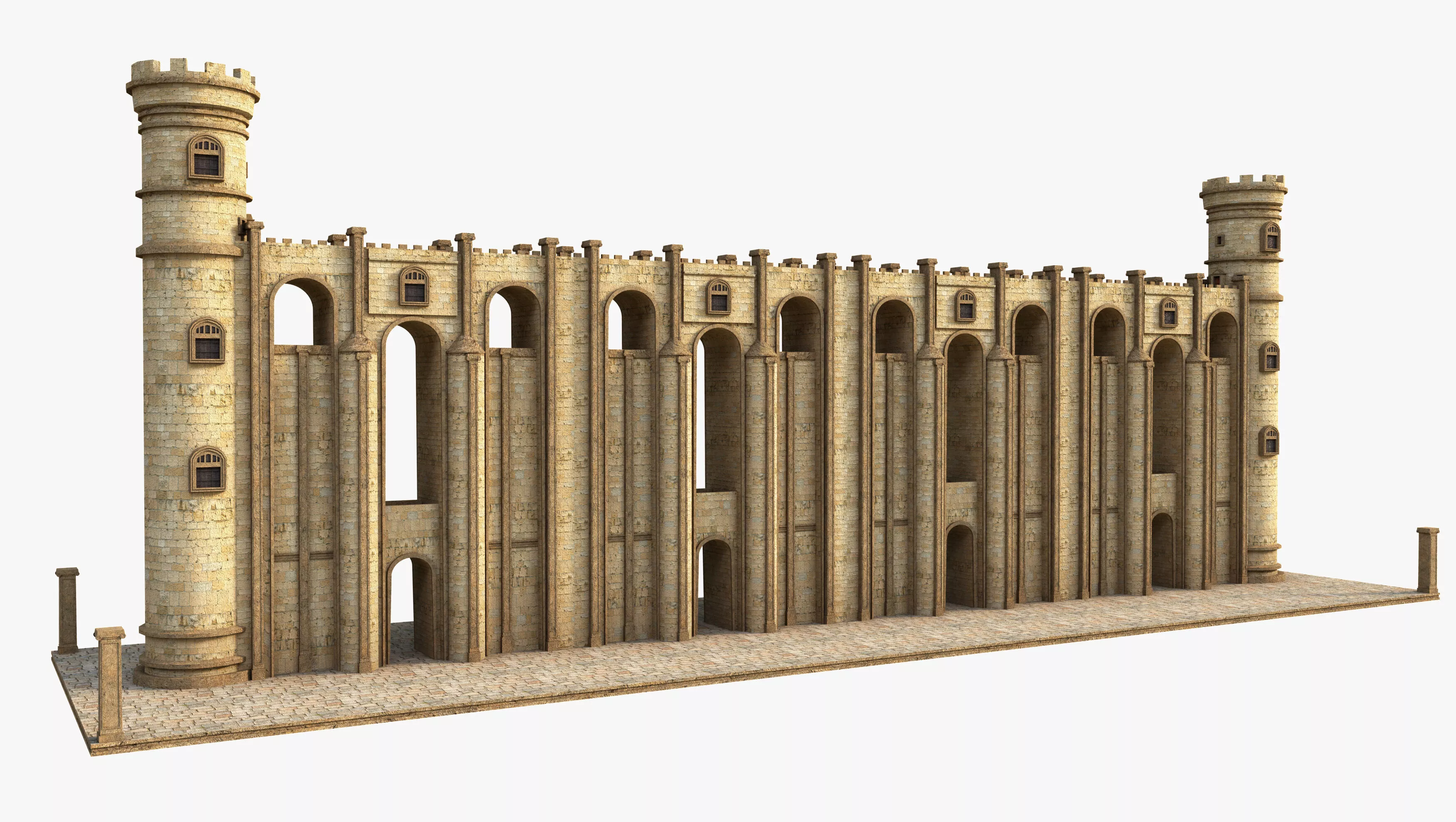 Ancient Aqueduct 3D model