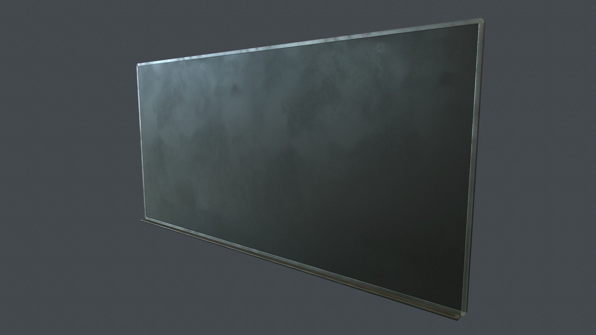 Blackboard PBR Game Ready Low-poly 3D model_1