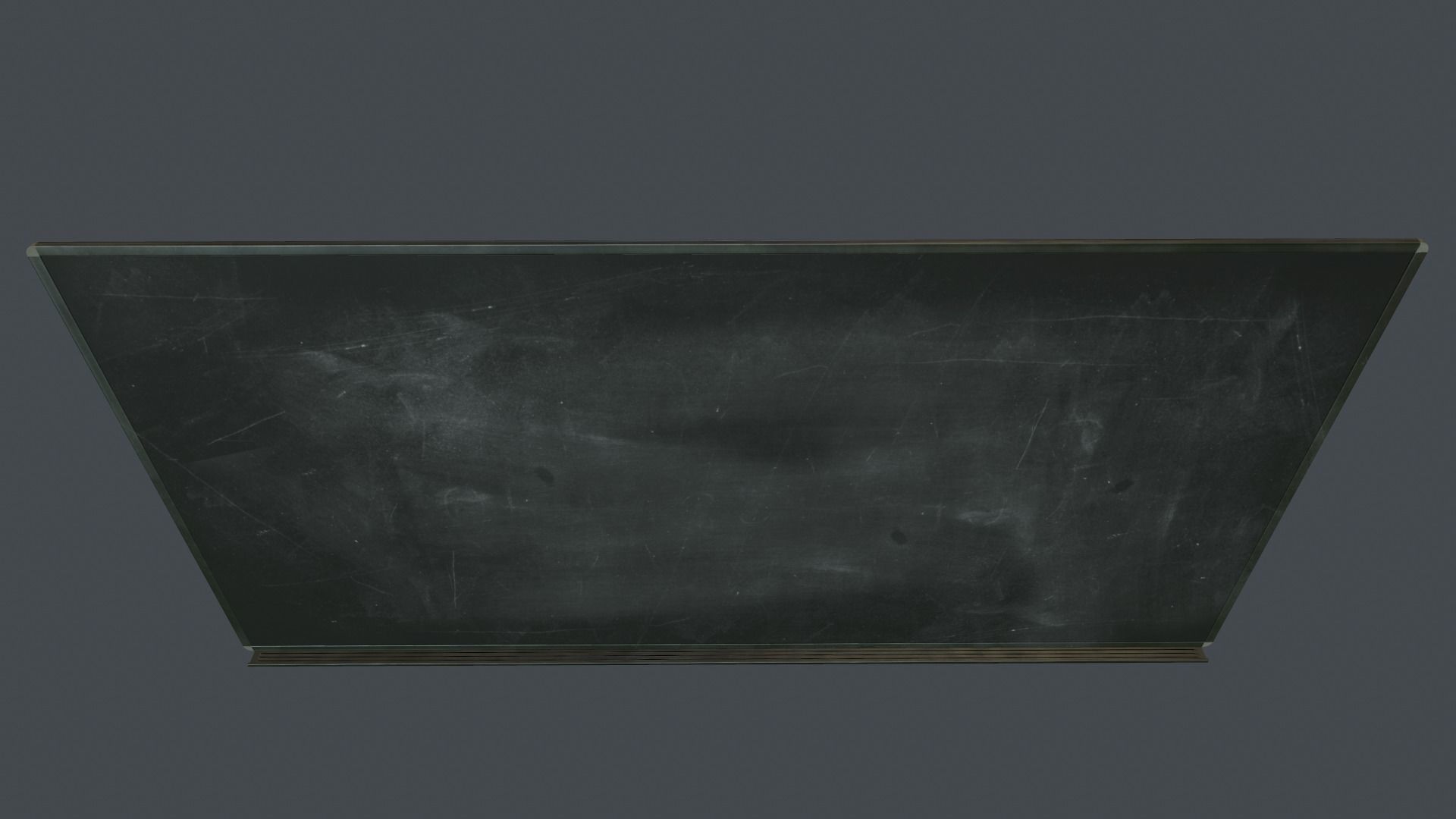 Blackboard PBR Game Ready Low-poly 3D model_6