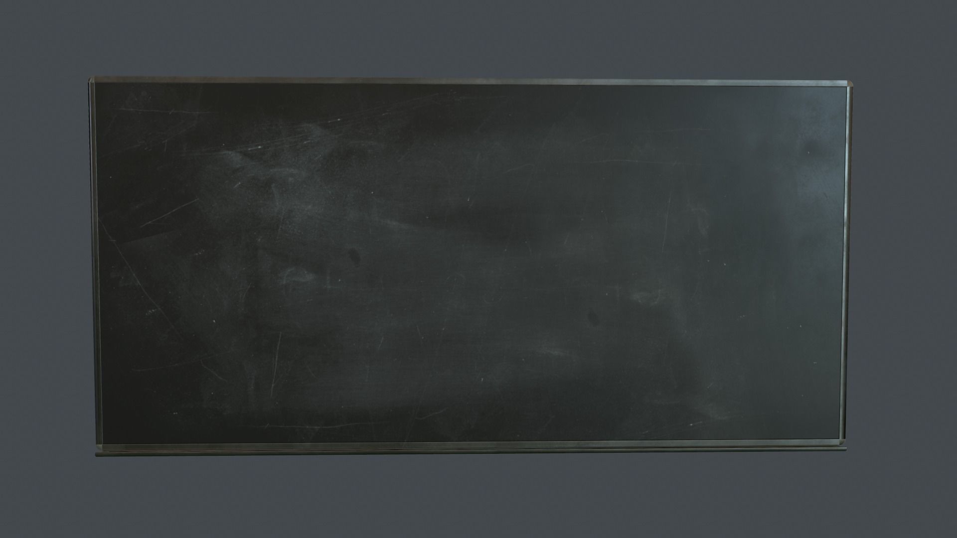 Blackboard PBR Game Ready Low-poly 3D model_5