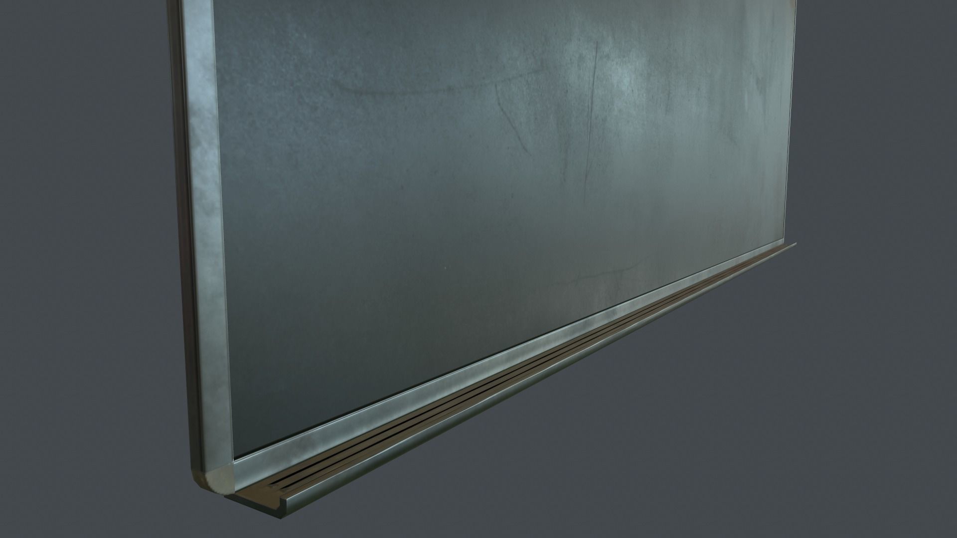 Blackboard PBR Game Ready Low-poly 3D model_7