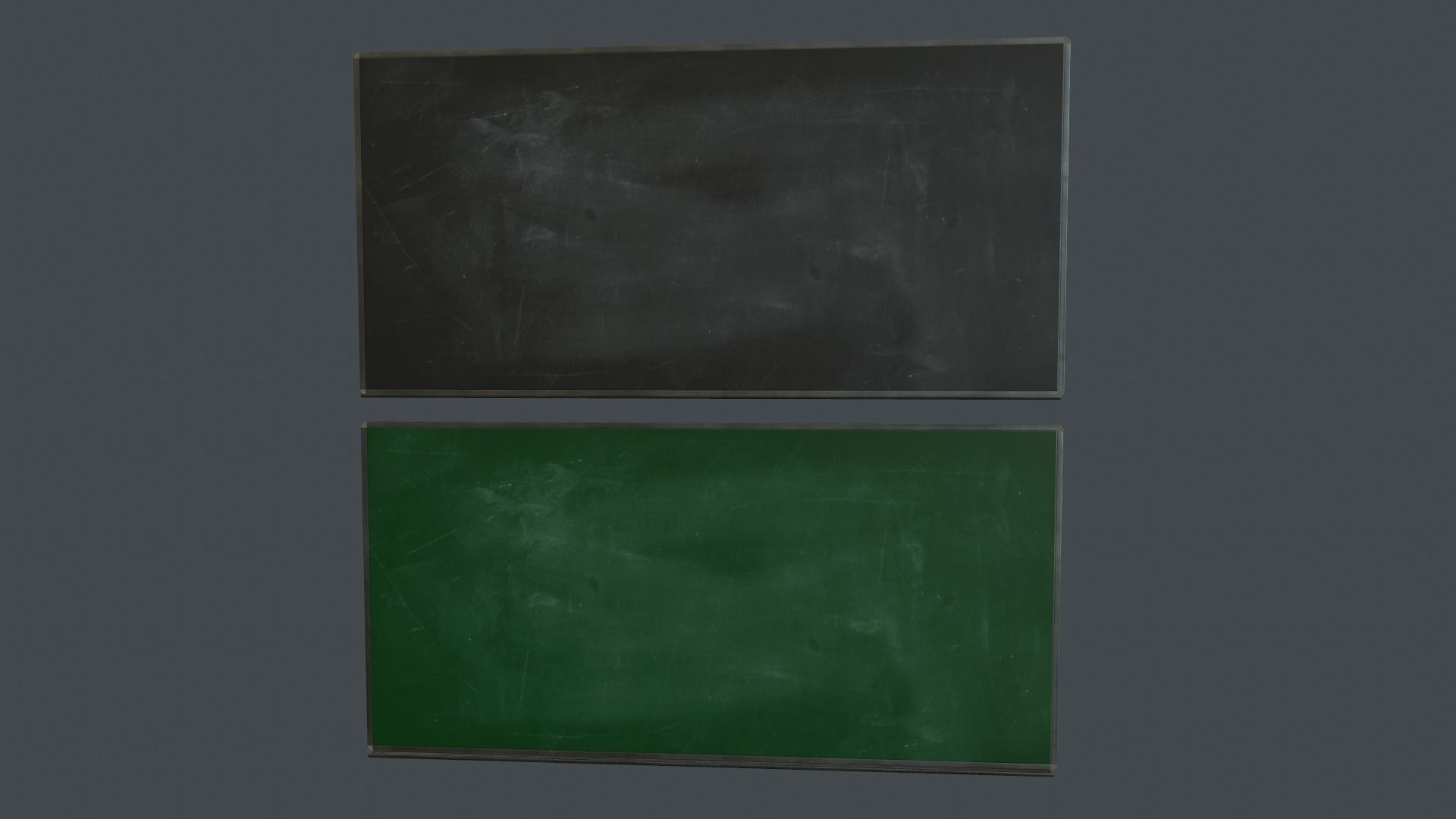 Blackboard Pack PBR Game Ready Low-poly 3D model_3