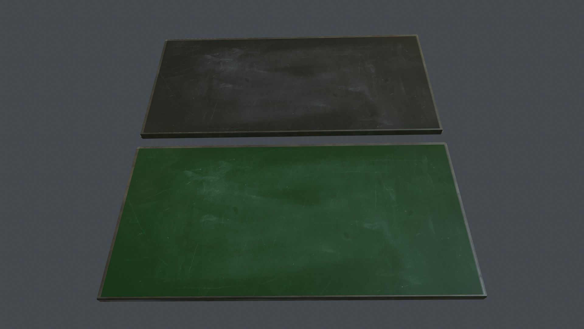 Blackboard Pack PBR Game Ready Low-poly 3D model_7
