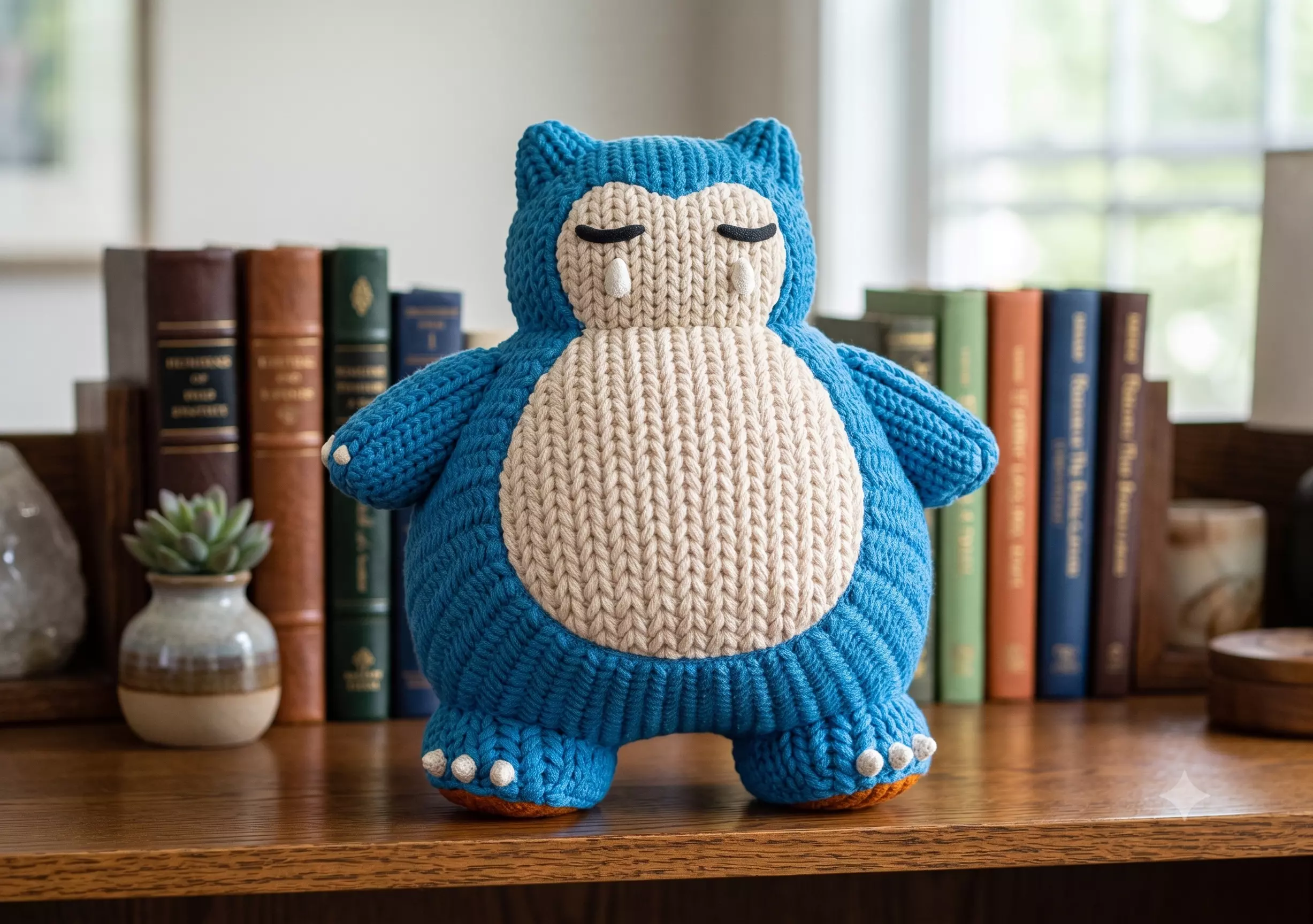 Snorlax Amigurumi Style STL File for 3D Printing 3D print model