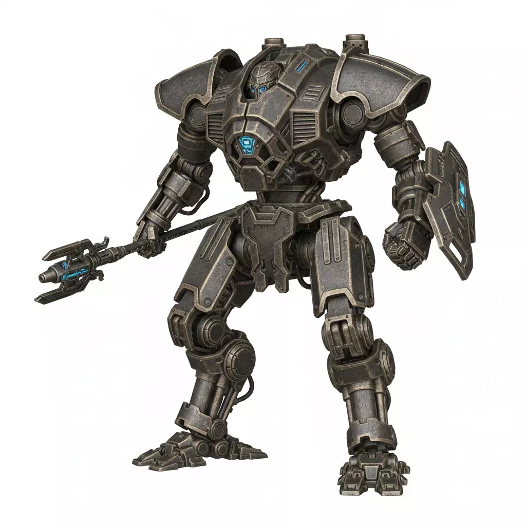 Robot Android Sci Fi Mechanical Model 3D model