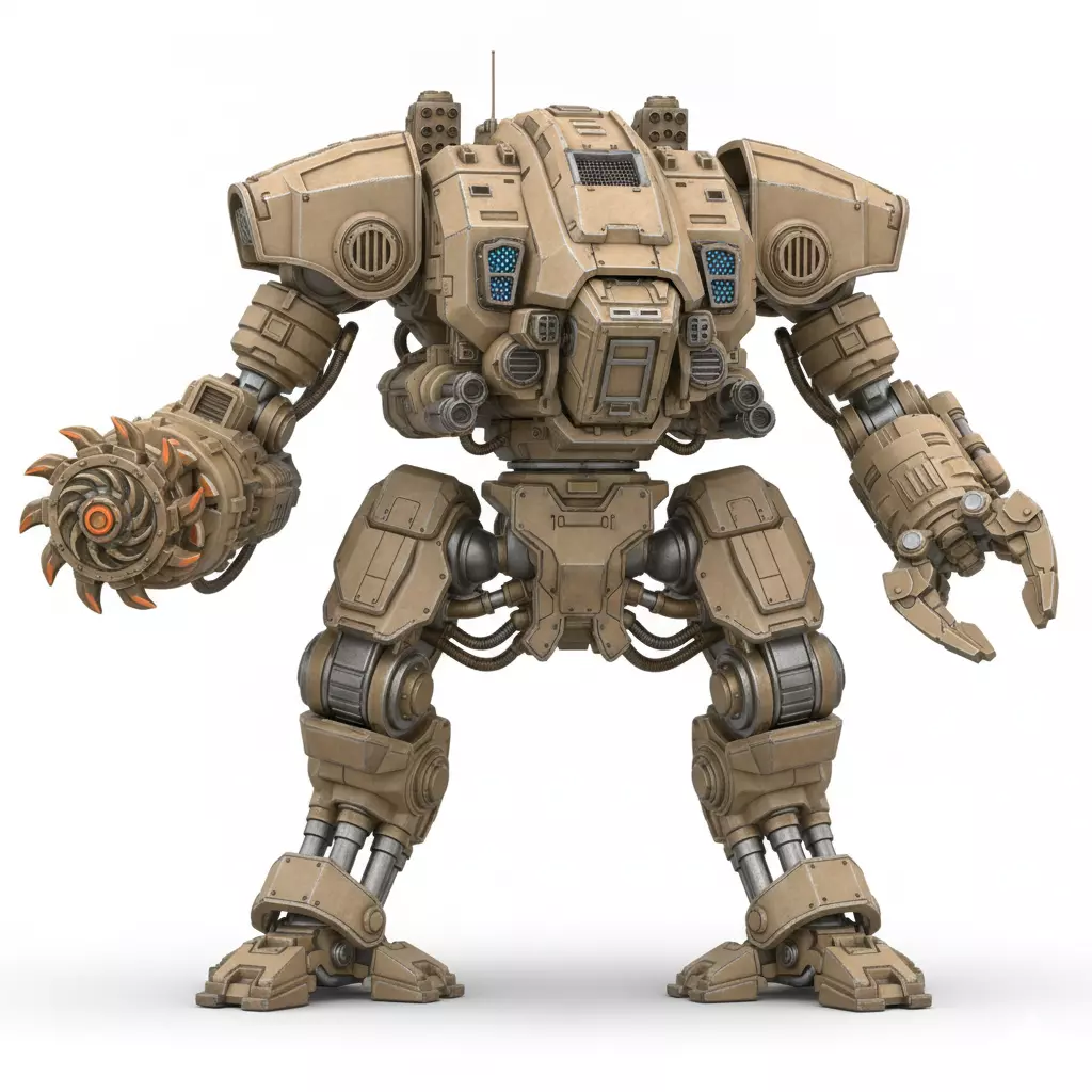 Robot Android Mecha Sci Fi Model 3D model