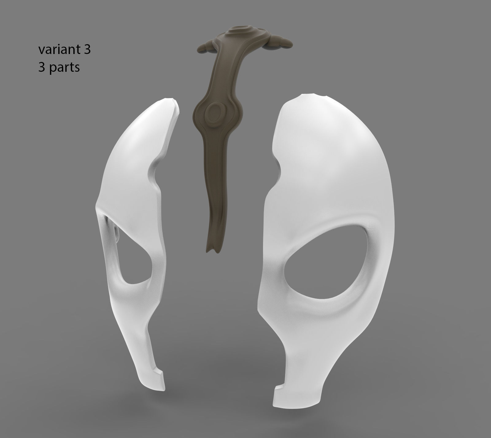 darth nihilus mask 3D print model_6