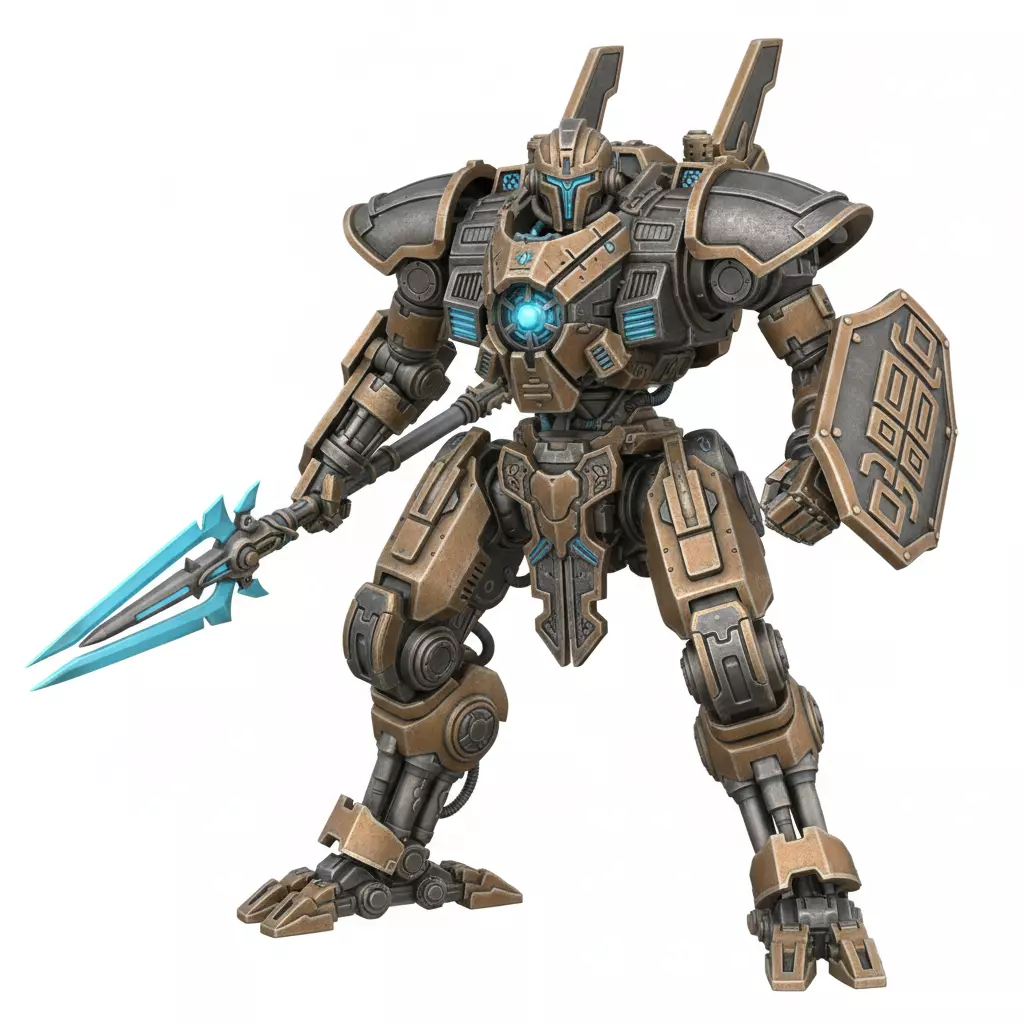 Robot Mecha Android Cyborg Machine Mechanical Sci Fi 3D model