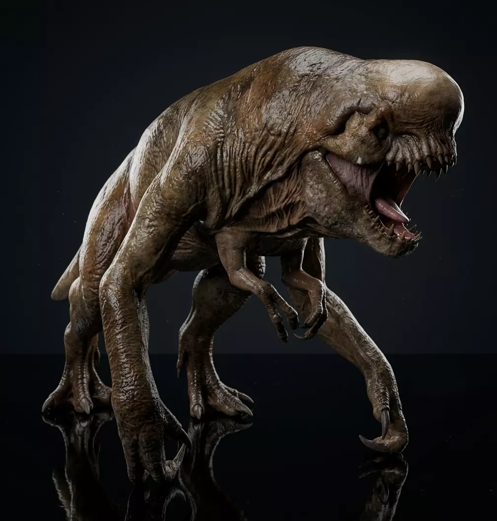 distortus rex pose 5 3D print model