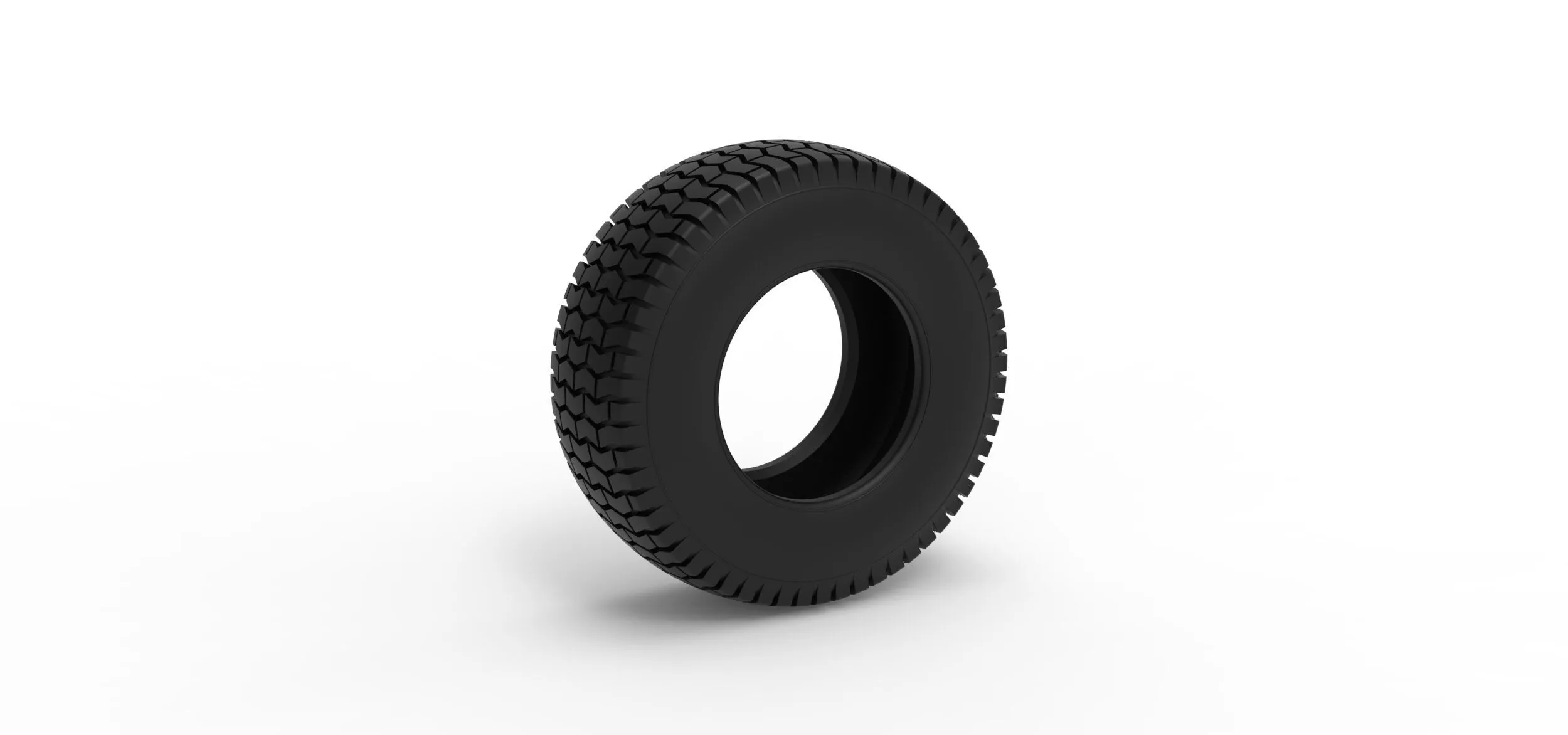 Offroad tire 140 Scale 1 to 25 3D print model