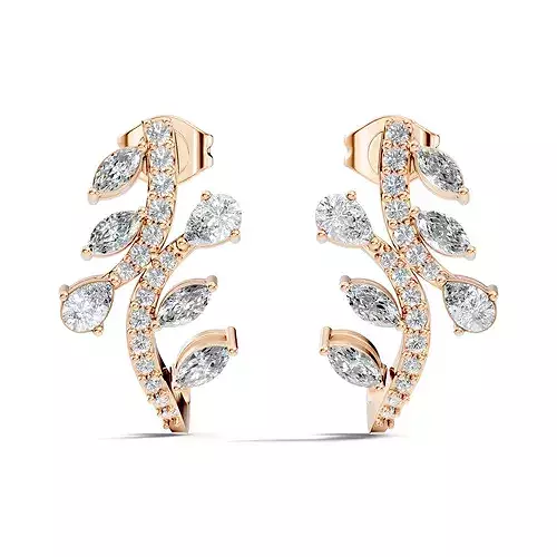 Solitaire Studs Earrings