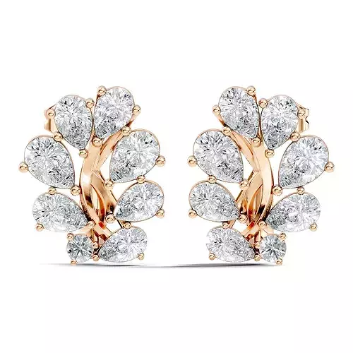 Solitaire Studs Earrings