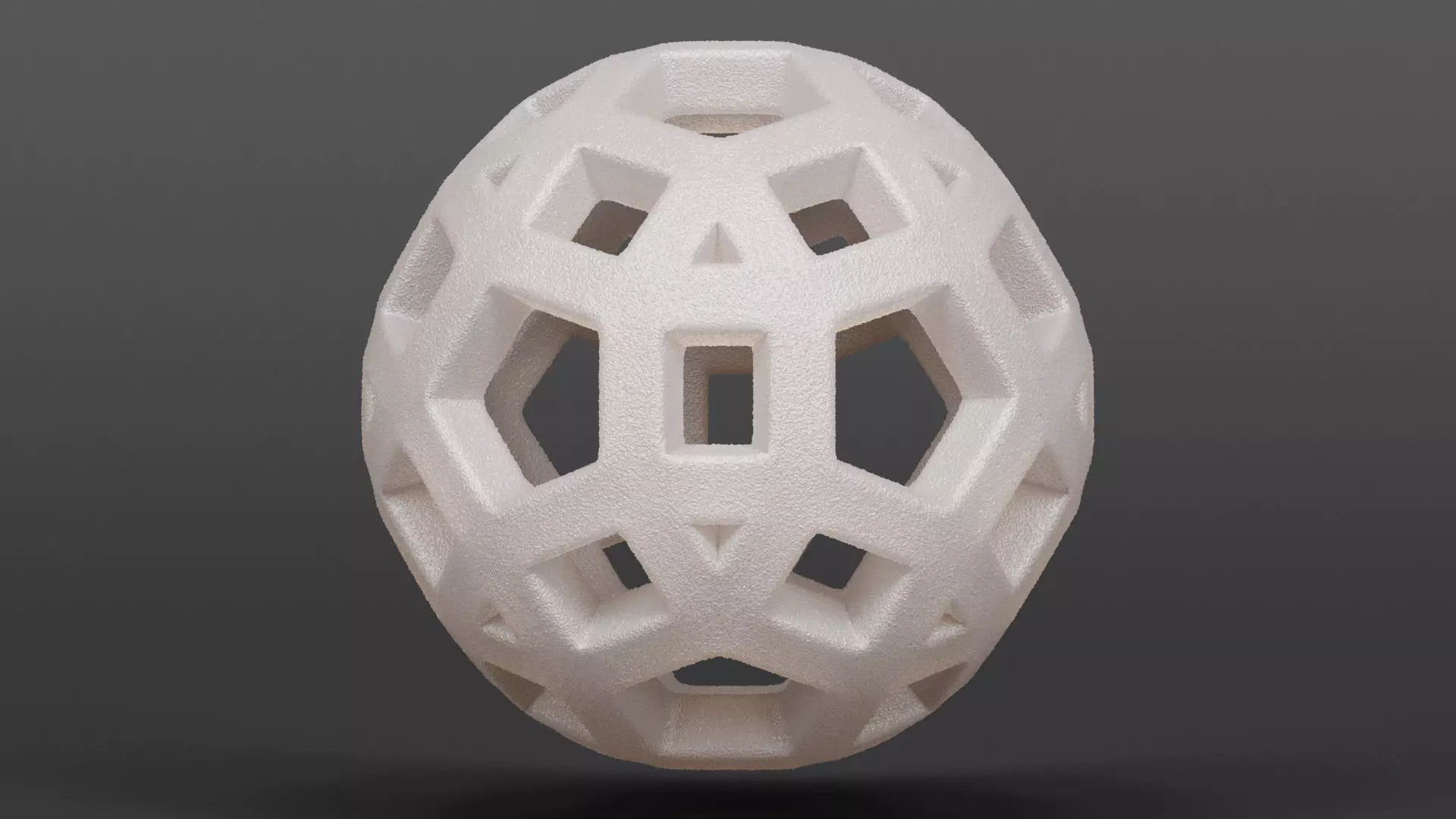 Dodecahedron Ball 3D print model_0