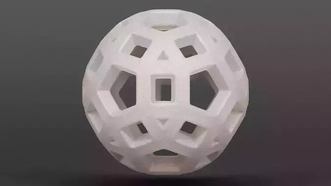 Dodecahedron Ball 3D print model