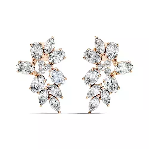 Solitaire Studs Earrings