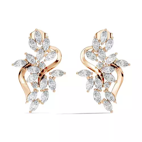 Solitaire Studs Earrings