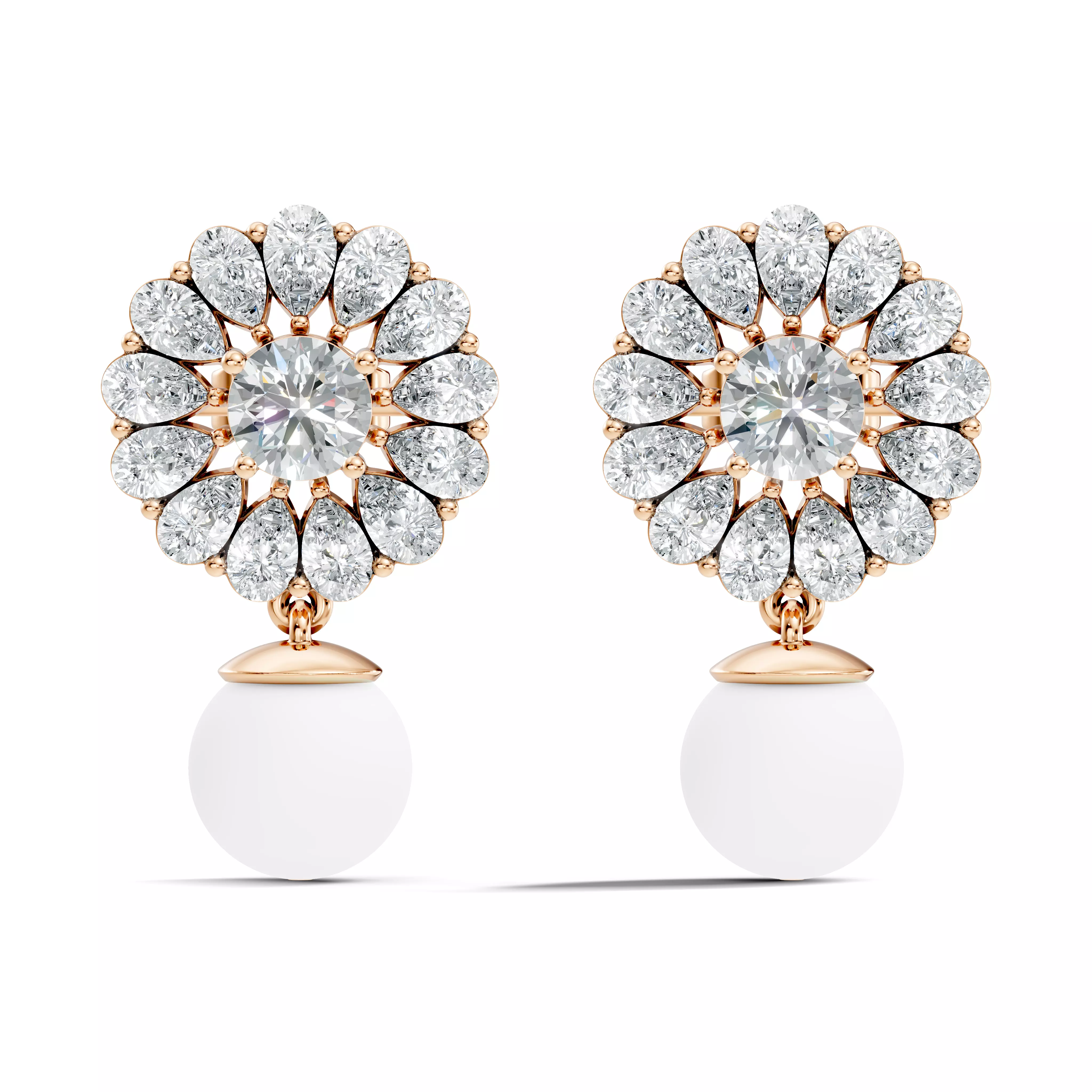 Drops Earrings 3D print model