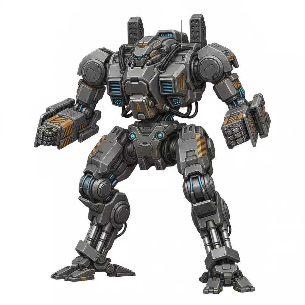 Robot Mecha Mechanical Collectible Model 3D model