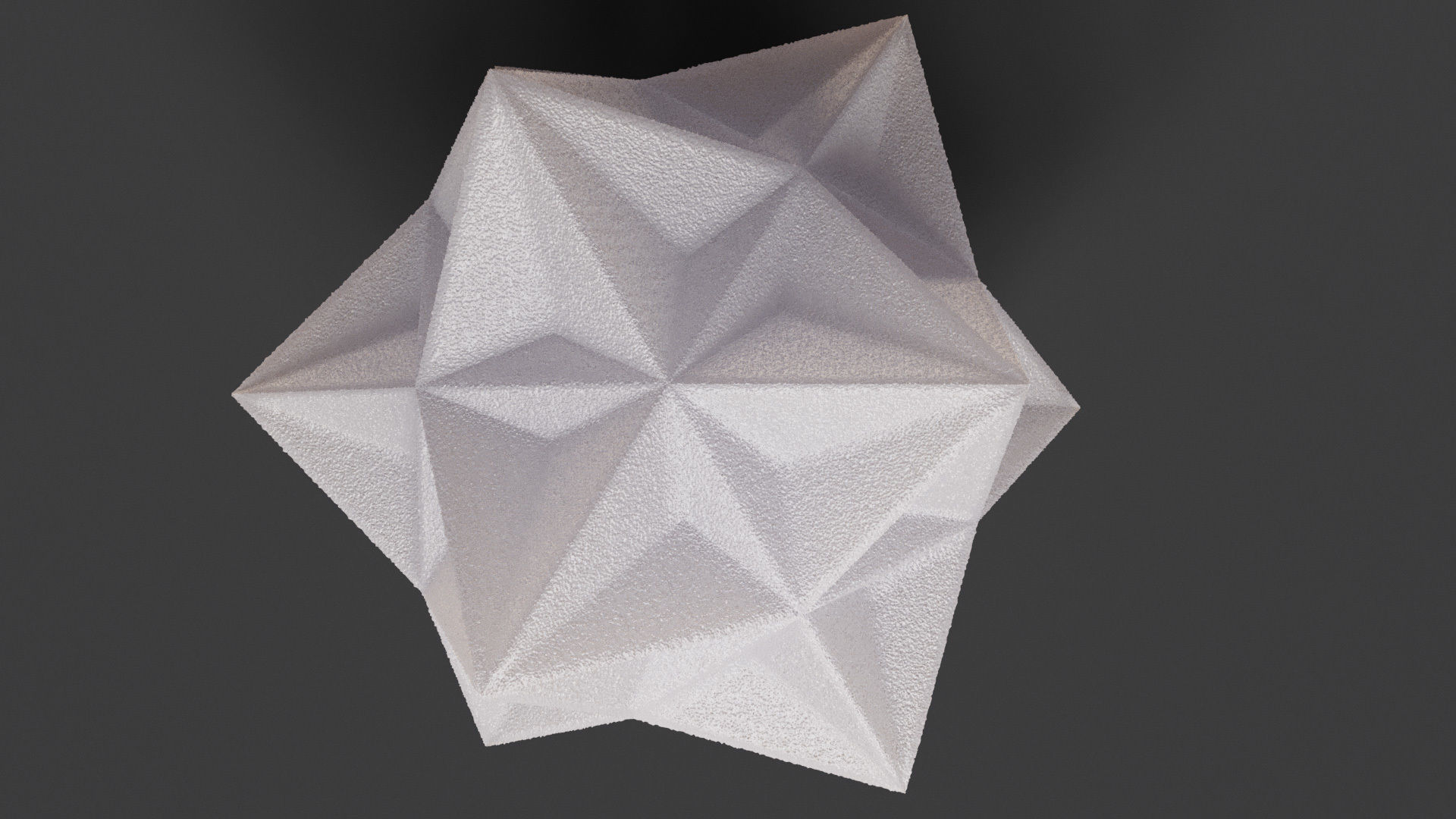 Great Stellated Dodecahedron 3D model 3D printable | CGTrader