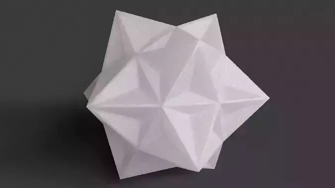 Great Stellated Dodecahedron 3D print model