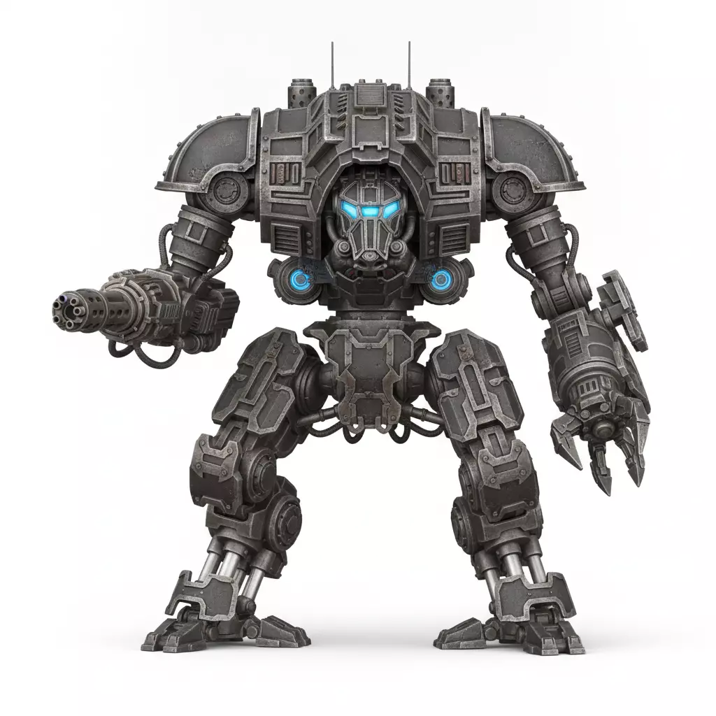 Robot Mecha Android Cyborg Machine Mechanical Sci Fi 3D model