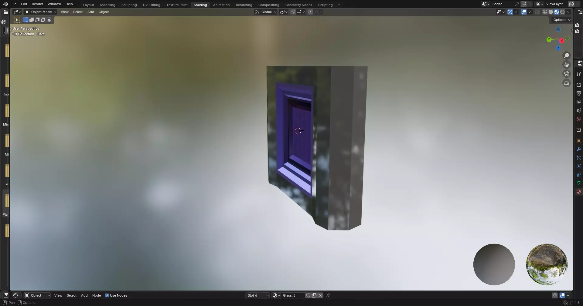Gate Portal 3D print model