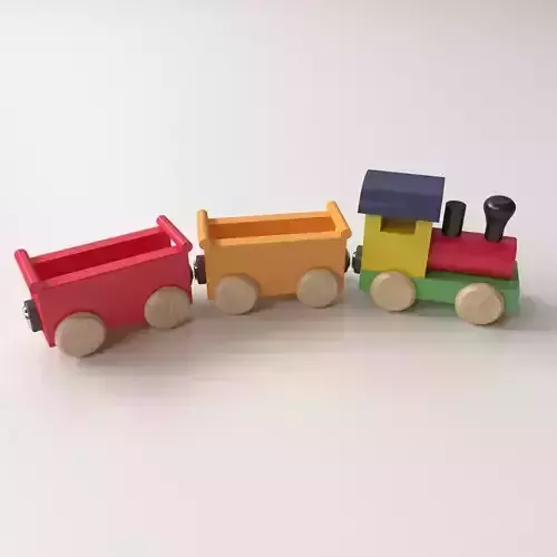 Wooden Toy Train