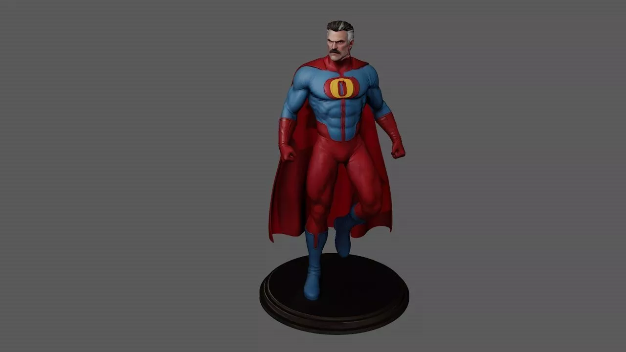 Omniman Invincible 3D print model