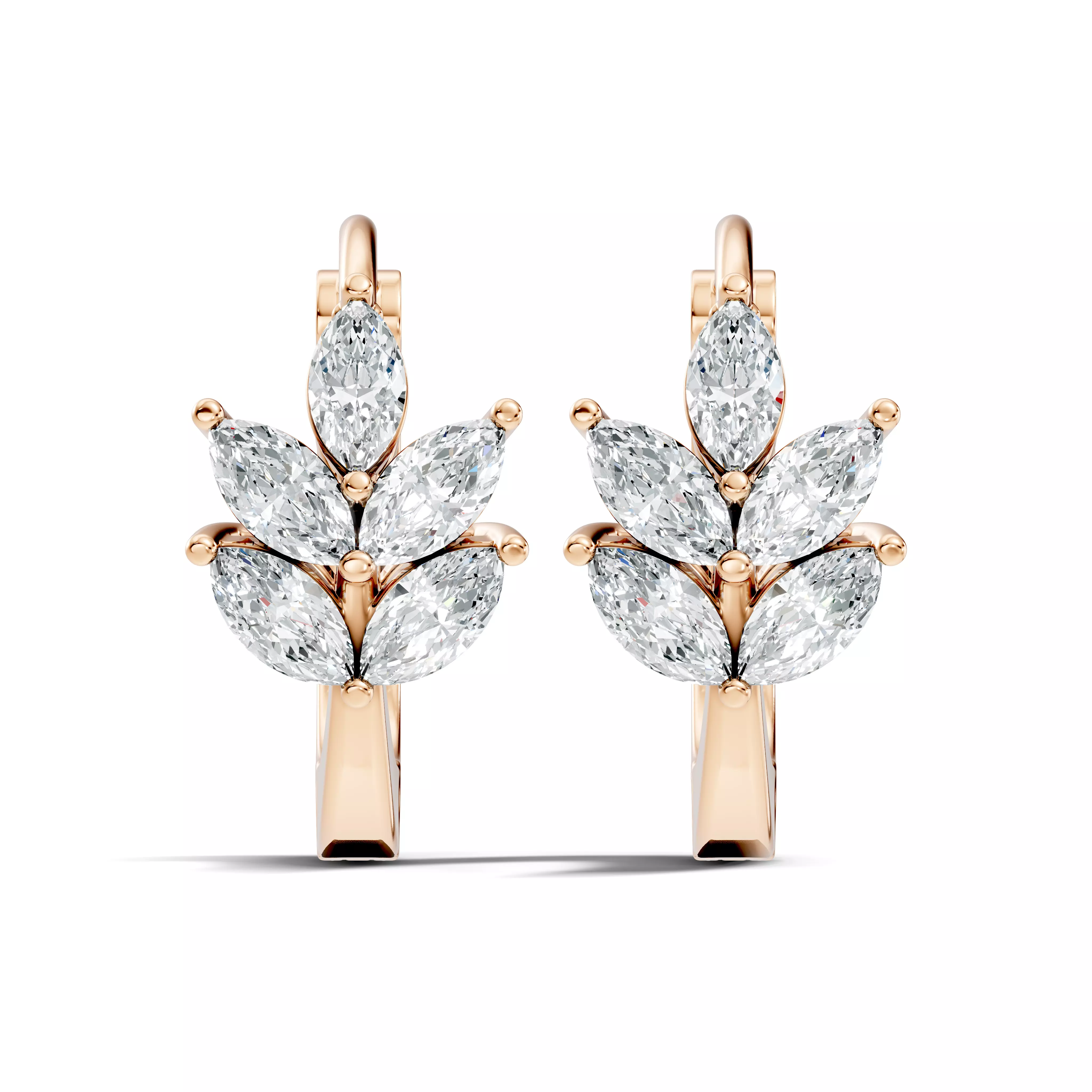 Hoops Earrings 3D print model