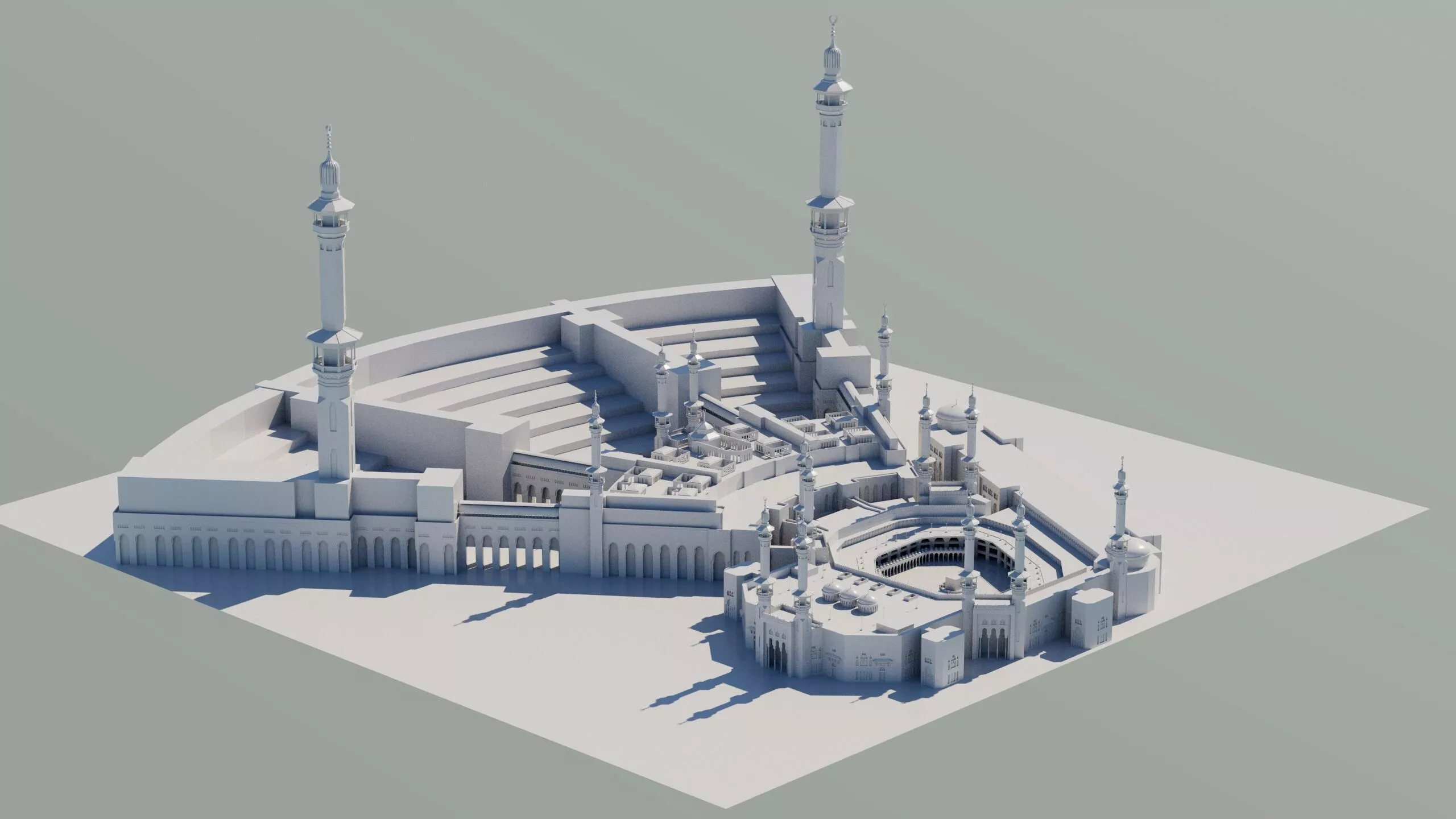 Masjid Al-Haram Makkah 3D model