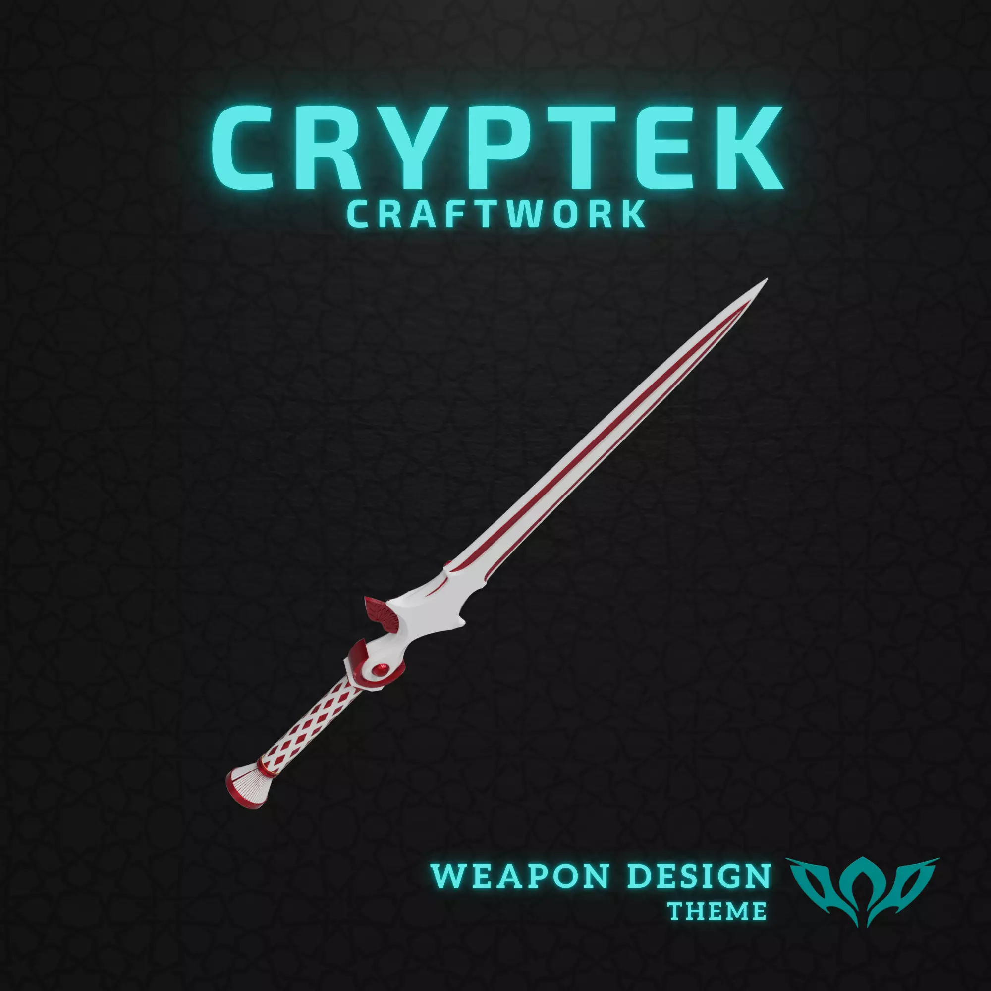01 Sword of the Wise - Final Fantasy - 3D Print 3D print model