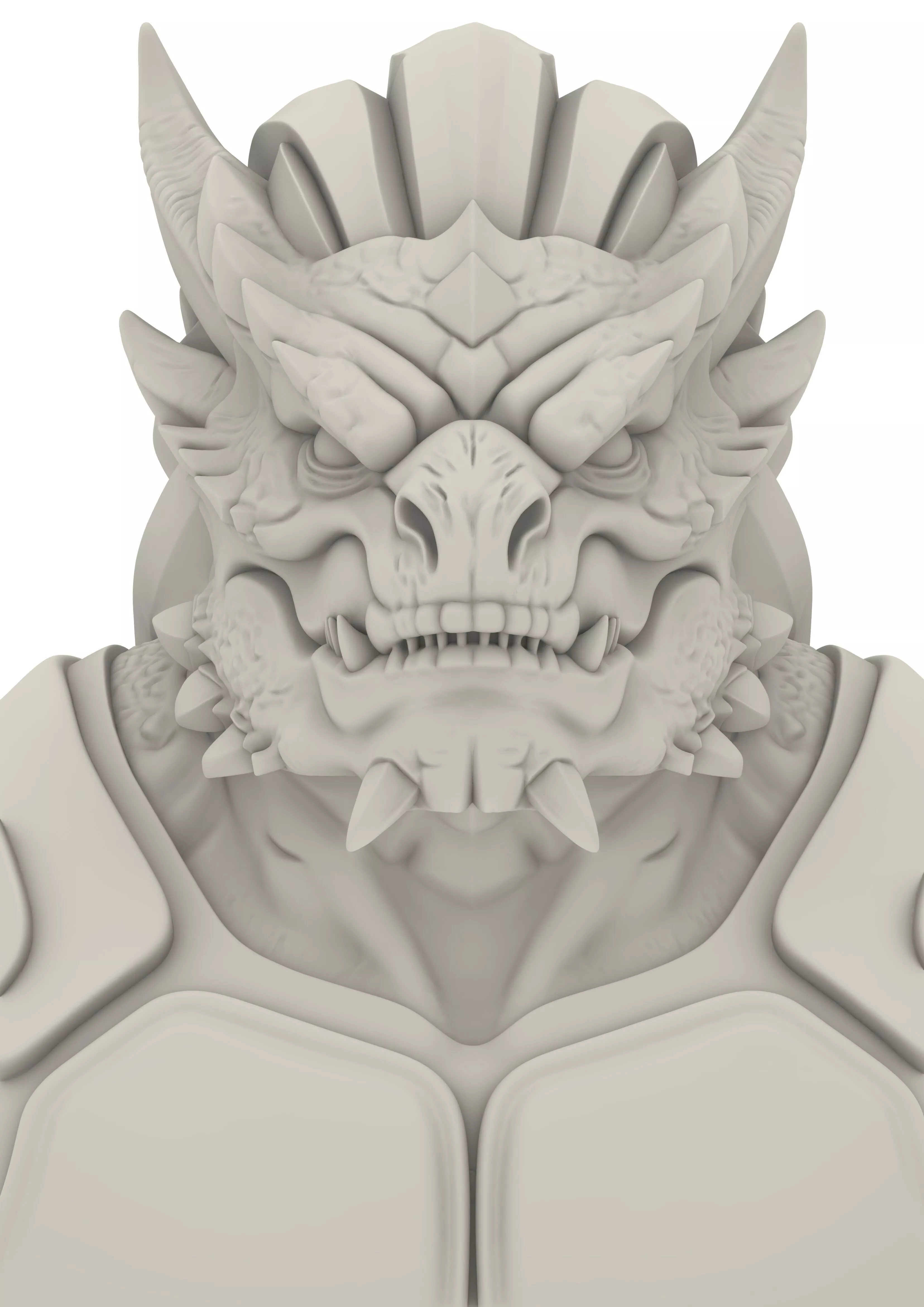 Nightmare Monsters Horror Creature Demon Beasts 3D print model
