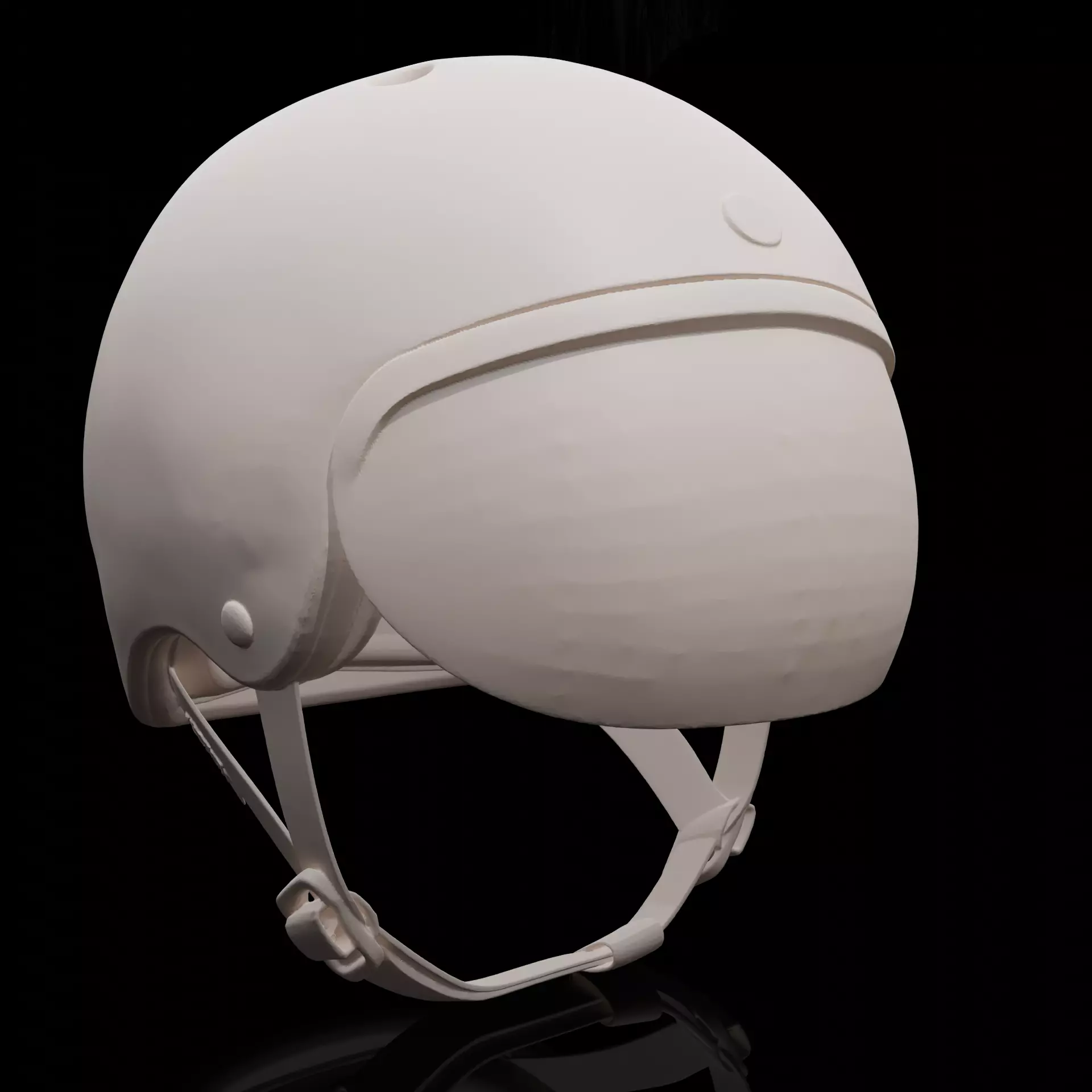 Scootering Helmet 3D Model STL Printable Safety Helmet Design 3D print model