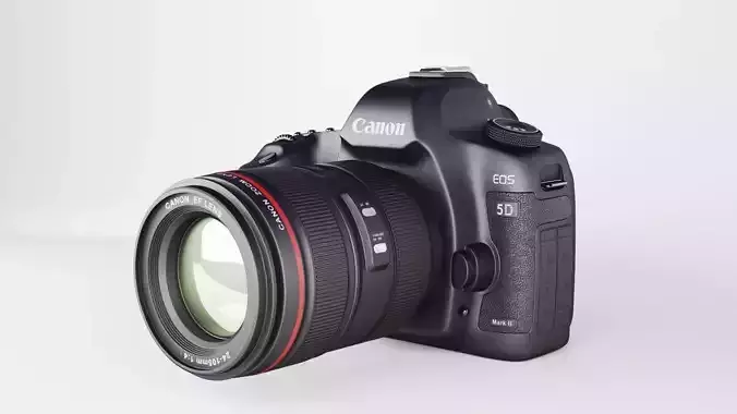 Canon EOS 5D Mark II 3D model | CGTrader