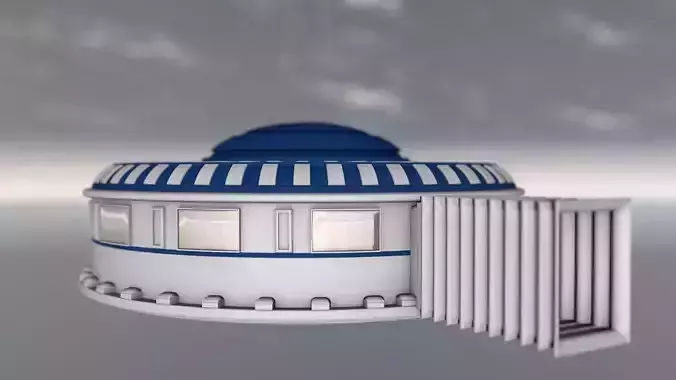 space building 3D Model