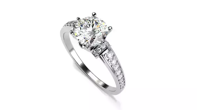 6 Prong Engagement Ring