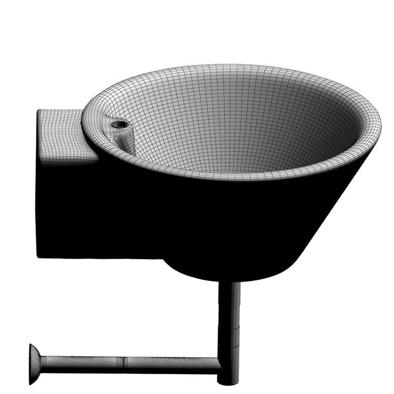 white Sink 3d model 001 3D model_18