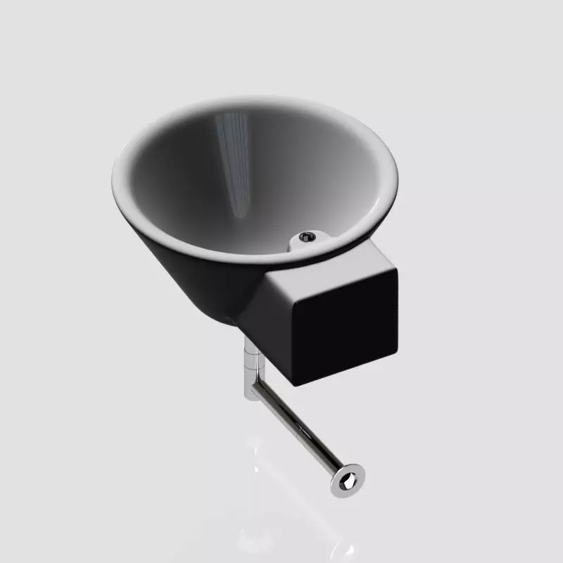 white Sink 3d model 001 3D model_0