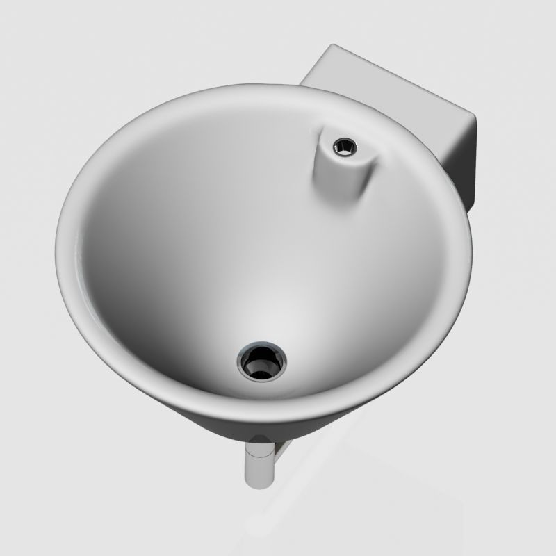 white Sink 3d model 001 3D model_9