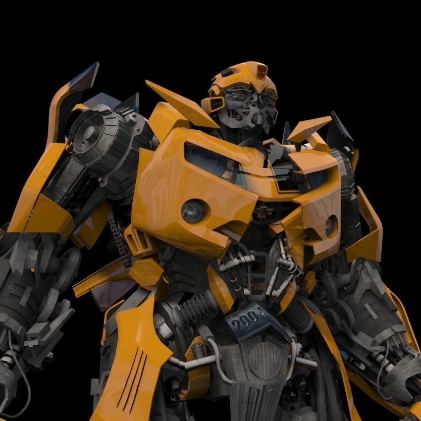 Bumblebee Forever - 3d animated model 3D model_19