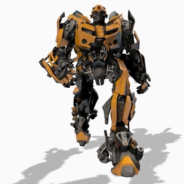 Bumblebee Forever - 3d animated model 3D model_26
