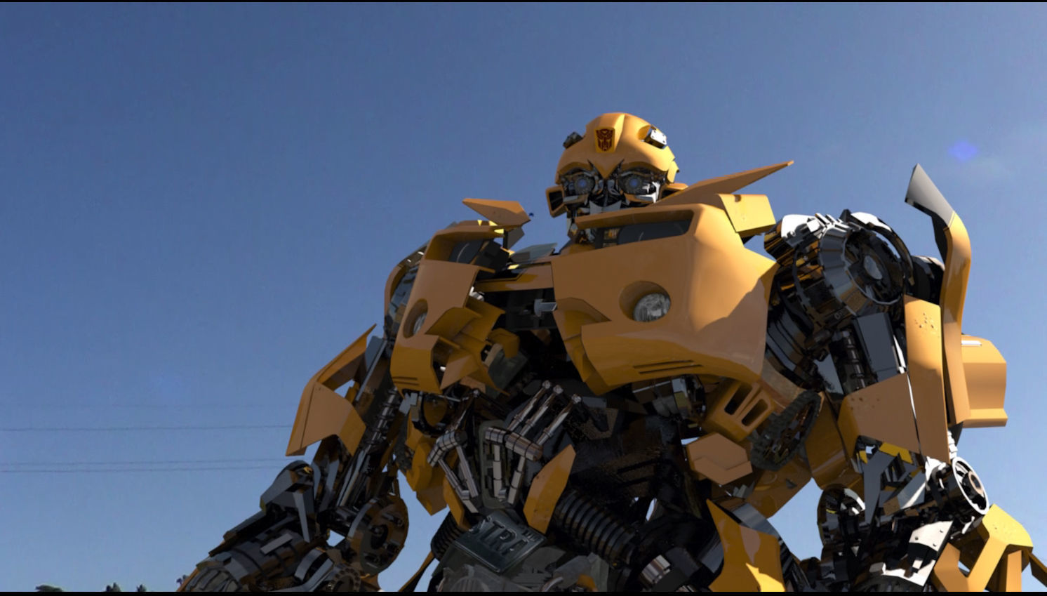 Bumblebee Forever - 3d animated model 3D model_35