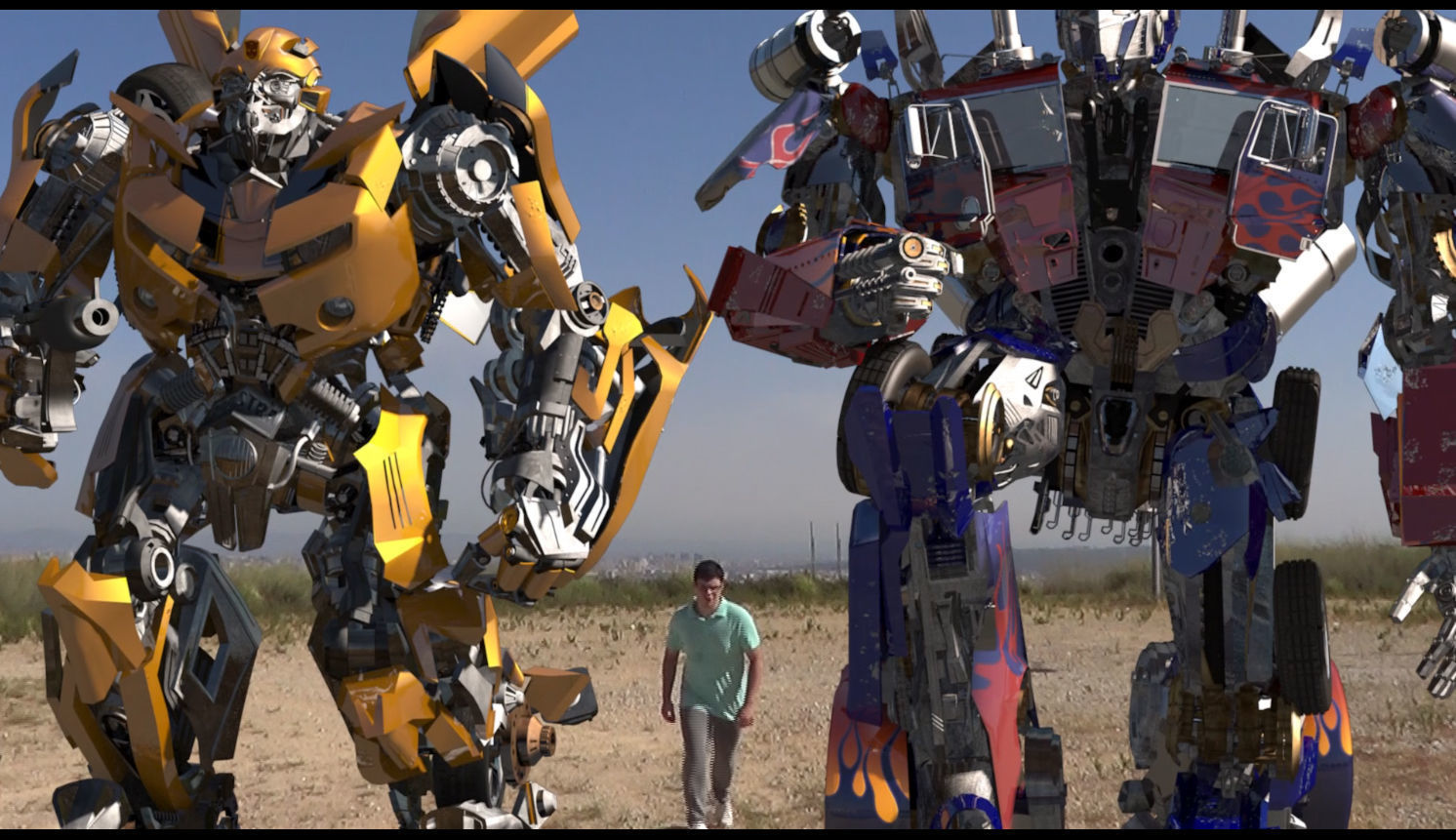 Bumblebee Forever - 3d animated model 3D model_40