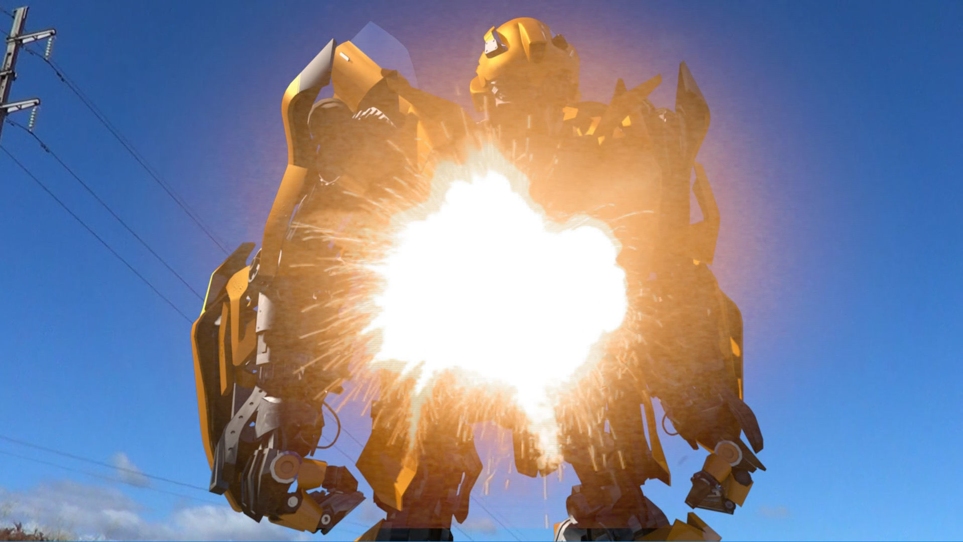 Bumblebee Forever - 3d animated model 3D model_42