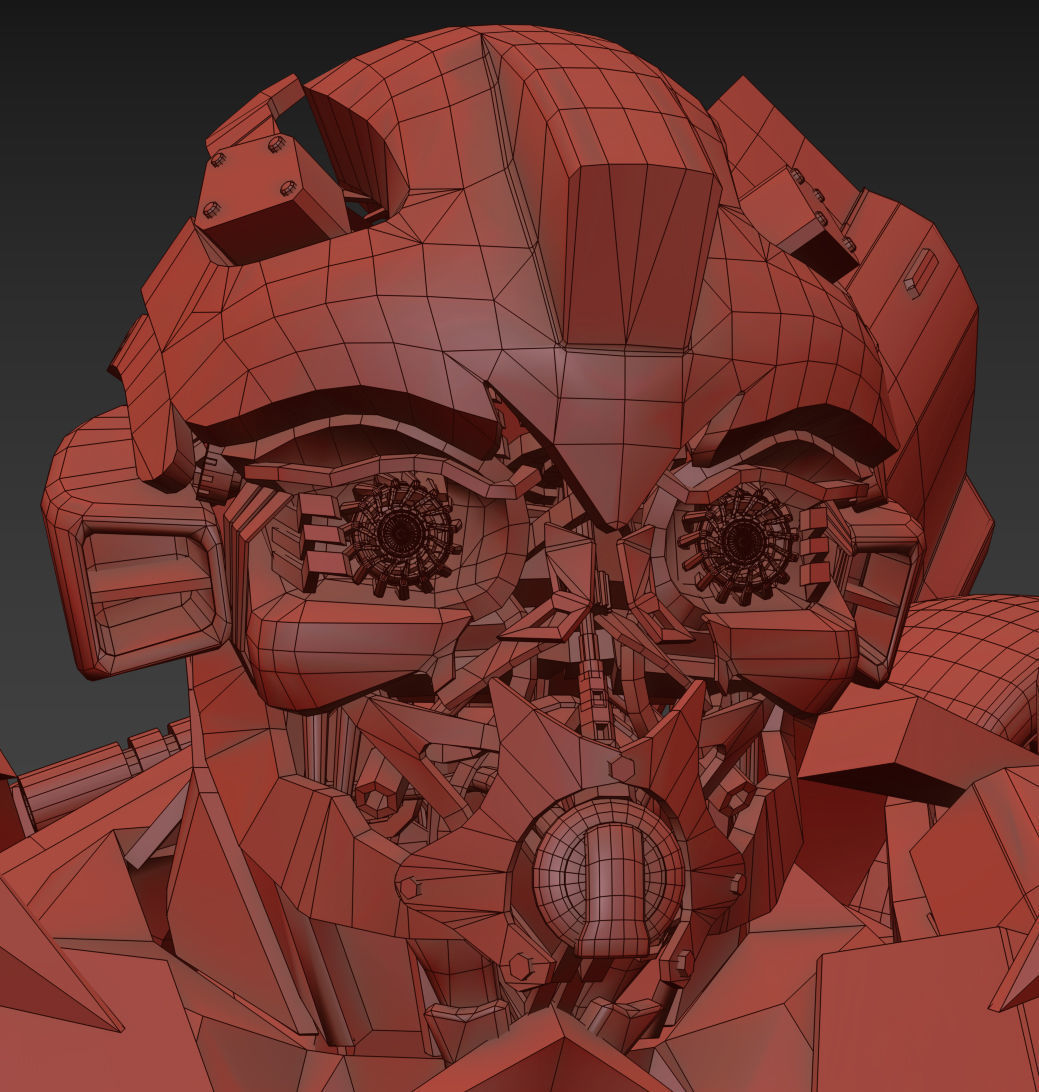 Bumblebee Forever - 3d animated model 3D model_34