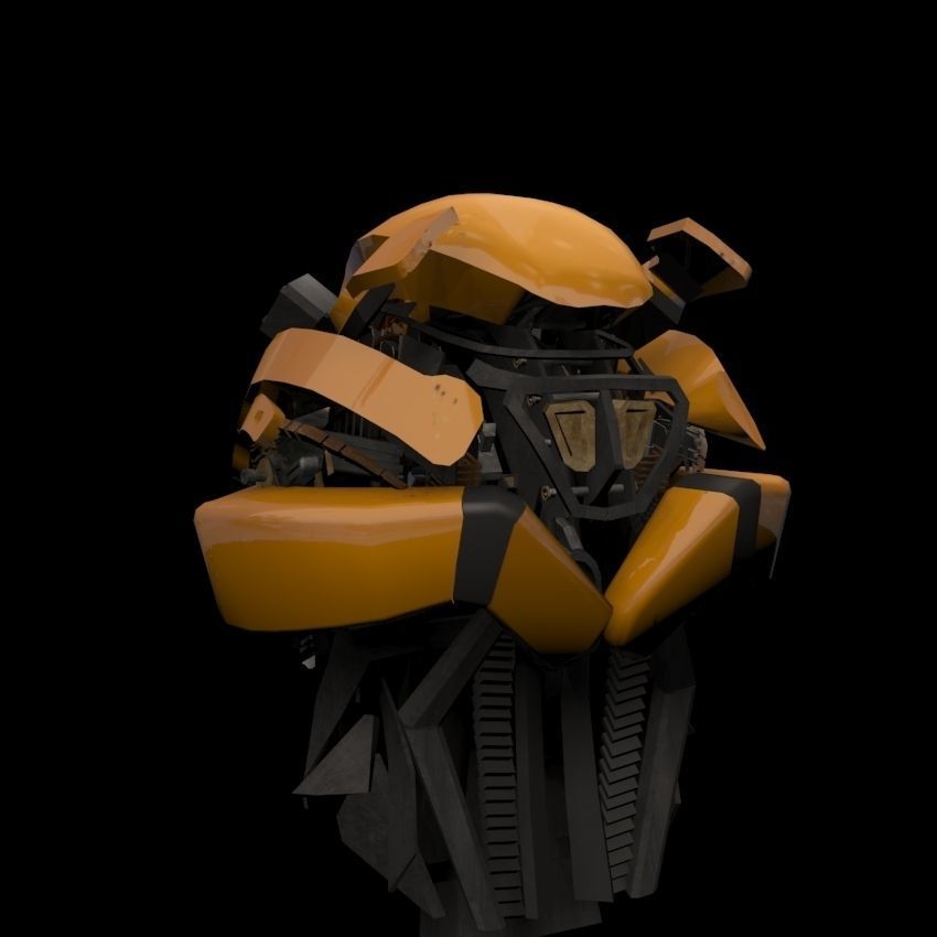 Bumblebee Forever - 3d animated model 3D model_24