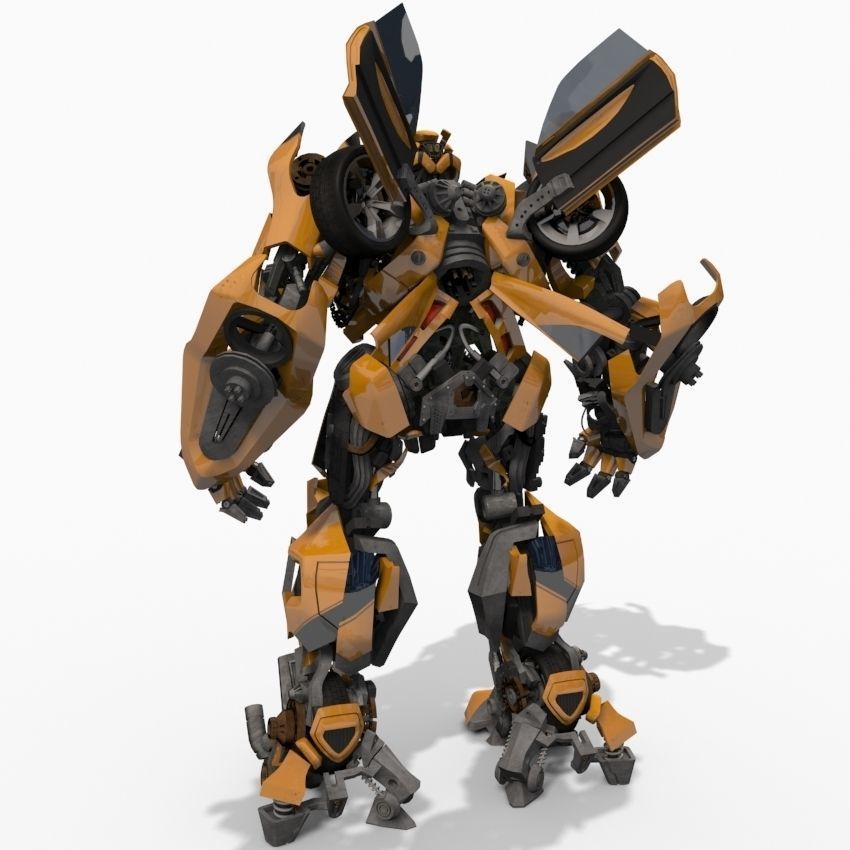Bumblebee Forever - 3d animated model 3D model_20