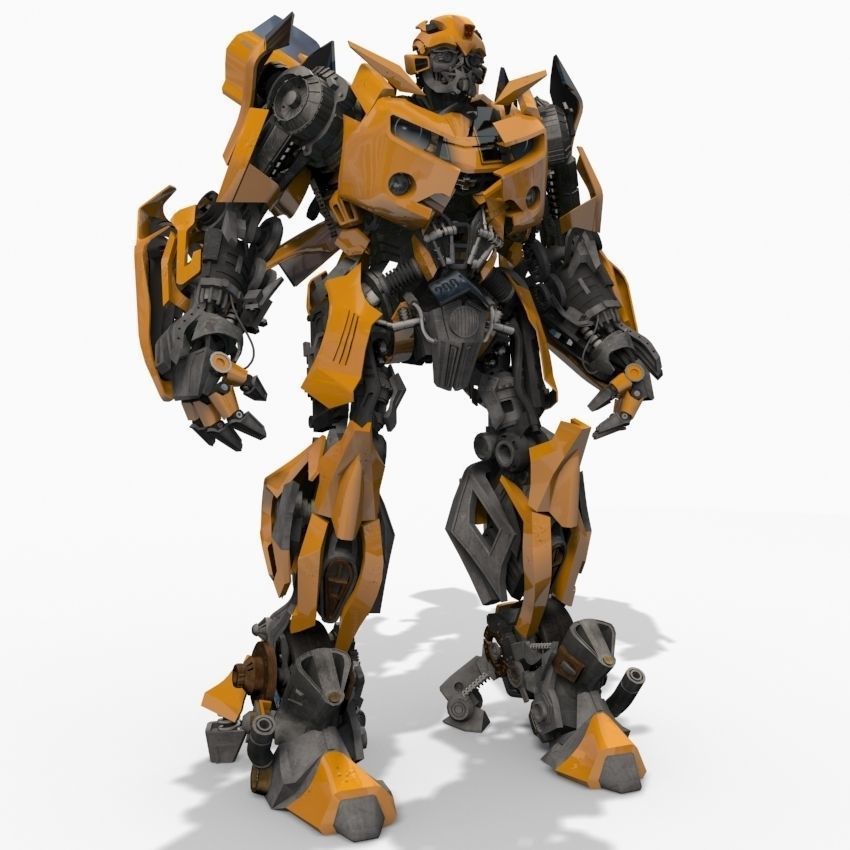 Bumblebee Forever - 3d animated model 3D model_17