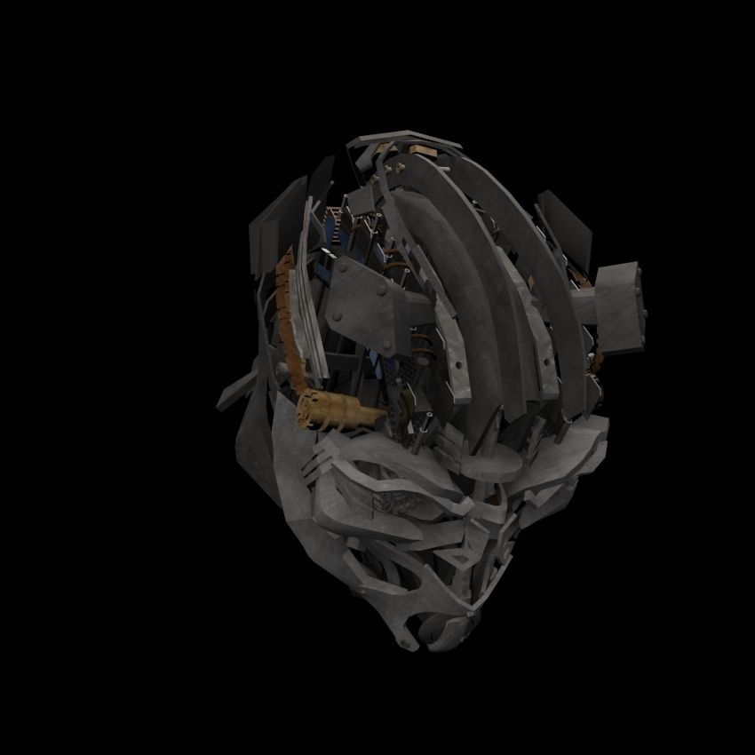 Bumblebee Forever - 3d animated model 3D model_22